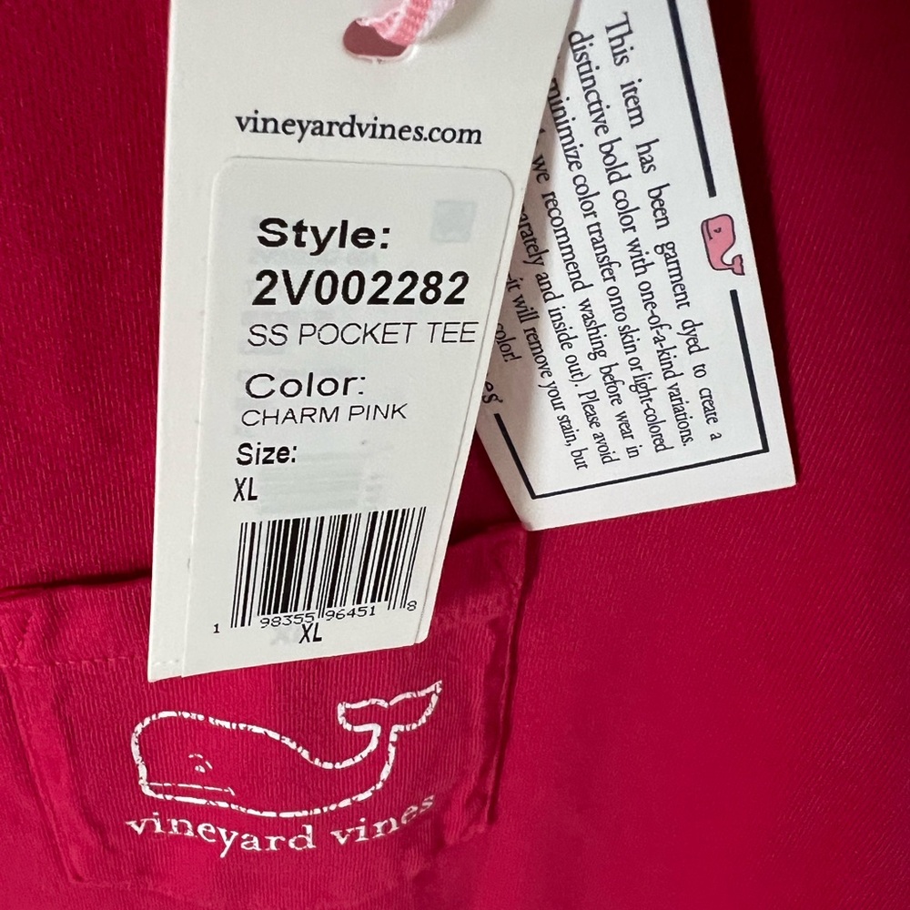 Vineyard Vines Women’s Short Sleeve Tee NWT sz XL - Picture 5 of 5